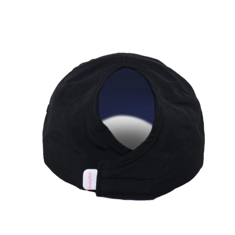 Ponyflo Black Woman's Hat